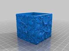 Selz House Tile Planter (usable As Box Too) 3D Printer Model