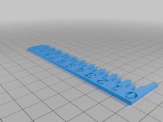 10cm Ruler For 3d Printing 3D Printer Model