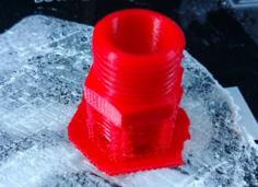 Male-Male Garden Hose Adapter 3D Printer Model