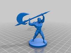 Barbarian Miniature V1 3D Printer Model