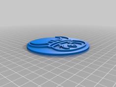 $FLOKI CUP COASTER 3D Printer Model