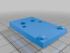 Springfield Hellcat Optic Plate Adapter 3D Printer Model