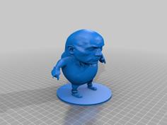 Da Wae The Rock Johnson 3D Printer Model