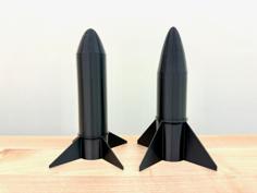 100 Mm Air Rockets 3D Printer Model