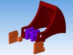 Wing For TT230 Anti Rain 3D Printer Model