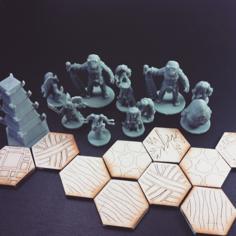 Pocket-Tactics (Third Edition): Night Parade Of The Yokai 3D Printer Model