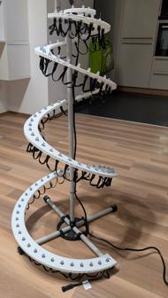 Gilbert Engineering – Spiral Tree Stand | 20mm Electrical Installation Pipe 3D Printer Model