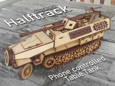 Lasercut RC Halftrack