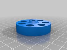 Parametric Chair Wheel 3D Printer Model