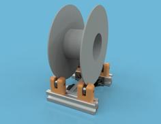 Filament Roller For 3030 Profiles 3D Printer Model