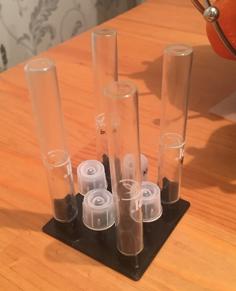 Test Tube Drying Rack 3D Printer Model