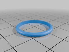 ZPAU Ring 3D Printer Model