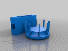 Echo Dot + Powerbankhalterung 3D Printer Model