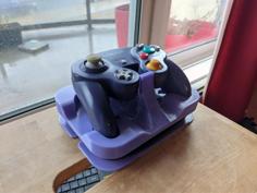 Nintendo GameCube Controller Wire Spool 3D Printer Model