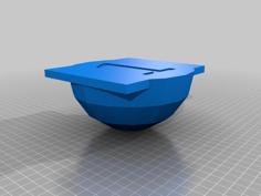 1 Sided Dice 3D Printer Model