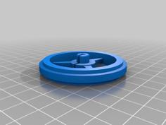 Dc Motor Wheel Twin 3D Printer Model