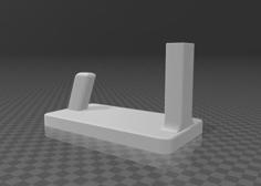 Display Stand For Retay Desert Eagle Xu 3D Printer Model