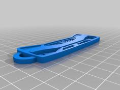 Cupra Leon Key Chain 3D Printer Model