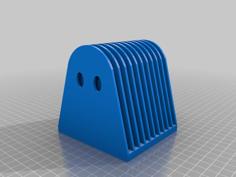 Ghostly Vinyl 10 Album Holder Remix 3D Printer Model