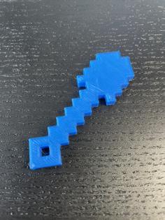 Minecraft Shovel 3D Printer Model