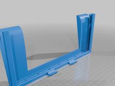 Galaxy Tab S4 Wall Mount 3D Printer Model