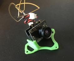 Tiny Whoop Mini FPV Camera/VTX Mount (Blade Inductrix) 3D Printer Model