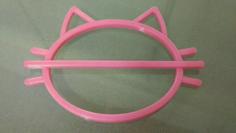 Cat Hair/bun Clip 3D Printer Model