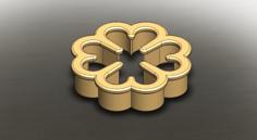 Cookies Cutter Quatrefoil 3D Printer Model