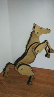 Articulated Horse Laser Cut