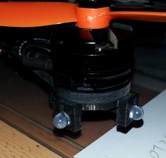 Nighthawk 250 LED Motor Mount 3D Printer Model