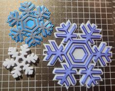 Snowflake Ornaments 3D Printer Model