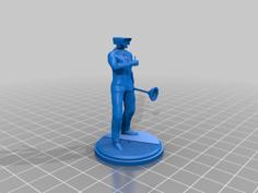 Skibidi Toilet Cameraman 3D Printer Model