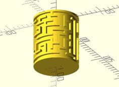 Maze Cylinder Generator 3D Printer Model