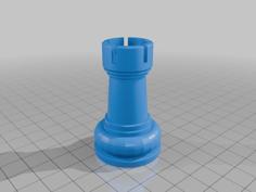 Chess Rook 3D Printer Model