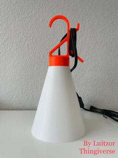 Minimalist Modern Lamp 3D Printer Model