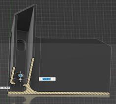 Mobilephone Stand Simple 3D Printer Model