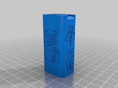 Mandalorian Clipper Lighter Case 3D Printer Model