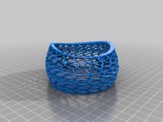 Bracelet With Scale Shaped Holes 3D Printer Model