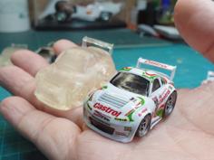 Deformed Castrol TOYOTA Supra 3D Printer Model