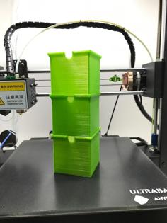 Yet Another Stackable Box 3D Printer Model