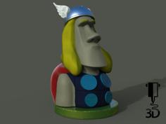 Moai Thor 3D Printer Model