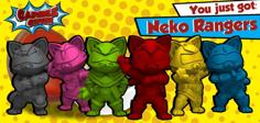 Neko Rangers Sampler 3D Printer Model