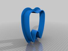 Tooth Cookie Cutter 3D Printer Model