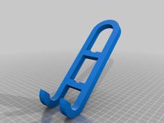 Smartphone (iPhone) Desktop Holder 3D Printer Model