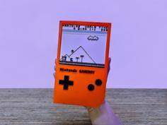 Super Mario Land Nintendo Gameboy Scene 3D Printer Model