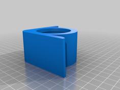 Utility Sink Leg Bracket 3D Printer Model