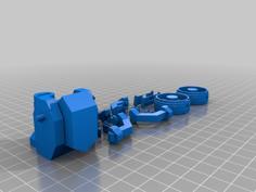 Gundam Gouf Backpack Thruster (full Articulation) 3D Printer Model