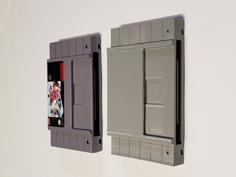 SNES Cart With Hidden Compartment 3D Printer Model