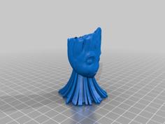 Groot Sponge Filter 3D Printer Model