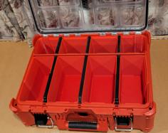 Milwaukee Packout Deep Organizer Bins – Full Height – No Dividers 3D Printer Model